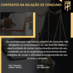 CONTRATOS NA RELAÇÃO DE CONSUMO